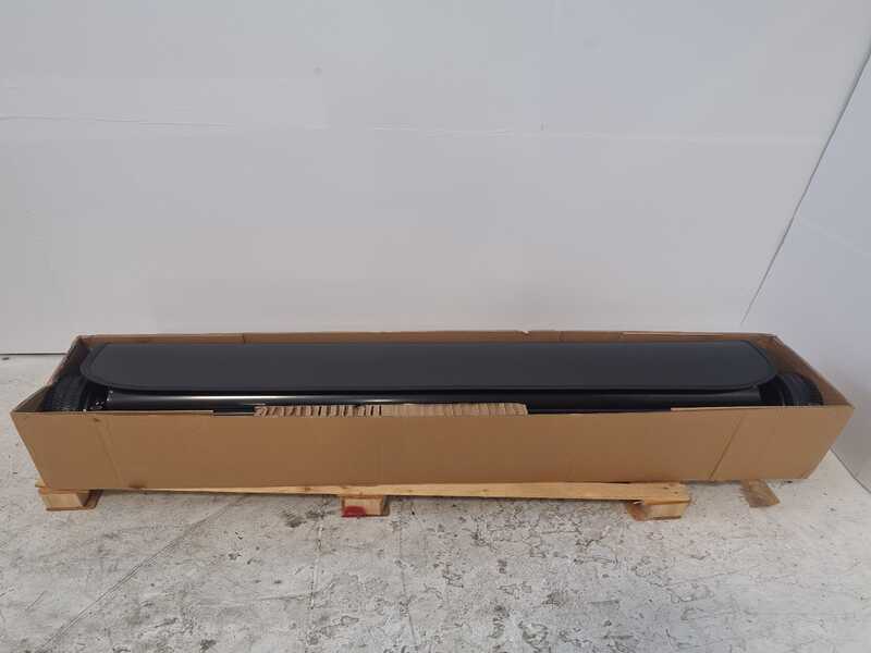 OUTLET - SENZA IMBALLO ORIGINALE - Geotech - Spazzolatrice trainata da 1,22 mt - Spazzola raccoglitrice per trattorino rasaerba