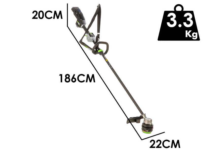 EGO STX 4200 - Decespugliatore a batteria - 56V - 5Ah