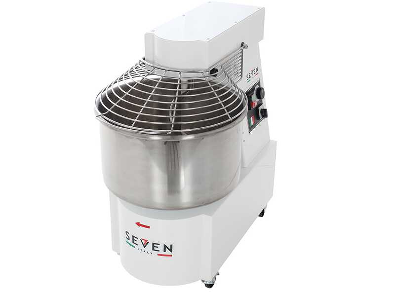 Seven Italy GH H 50 TR 2 V - Impastatrice a spirale - Da 43 Kg trifase a 2 velocit&agrave; ad alta idratazione