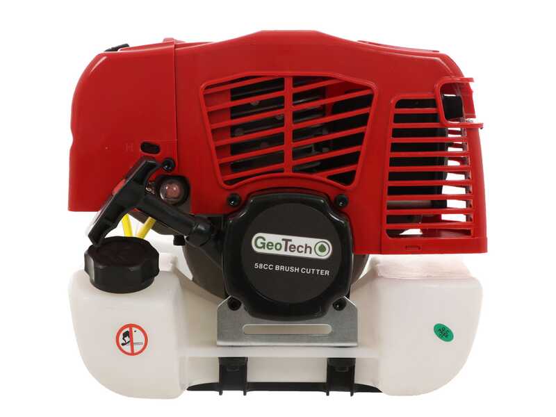 OUTLET - PICCOLI DIFETTI ESTETICI - GeoTech GT-2 58 L - Decespugliatore a scoppio multifunzione