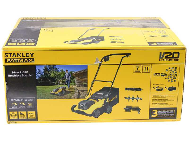 Stanley Fatmax SCOEP3801M2-QW - Arieggiatore a batteria  - 2 x 18V 4Ah