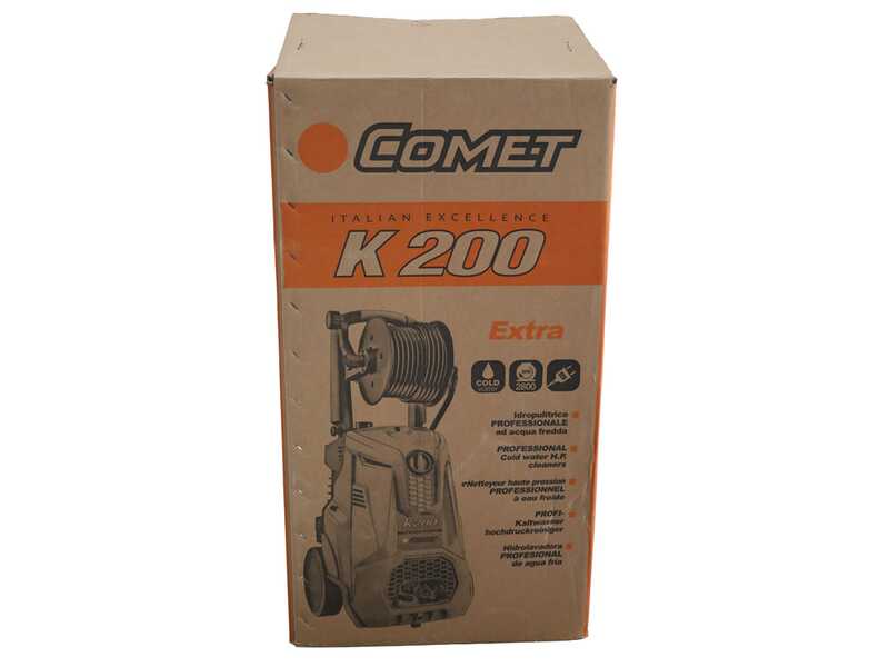 Comet K250 10/150 M EXTRA - Idropulitrice professionale ad acqua fredda - 150 bar - 600 l/h