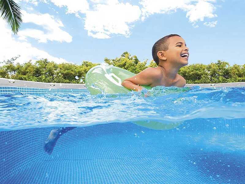 OUTLET - PICCOLI DIFETTI ESTETICI - Intex Prisma Frame 26720NP - &Oslash;427x107 cm - Piscina Rotonda