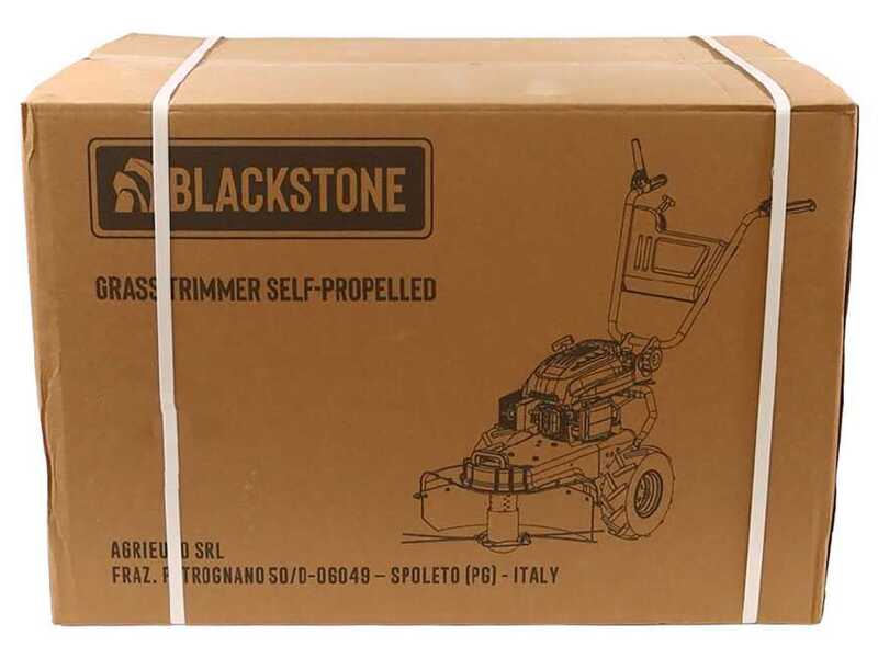BlackStone GXR 260-H - Decespugliatore a ruote a benzina 4 tempi semovente - Motore Honda GCVx200