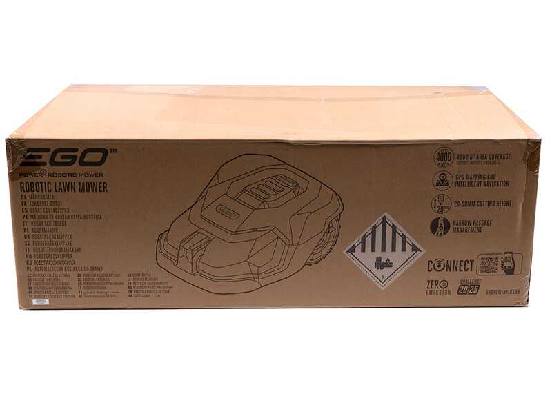 OUTLET - UTILIZZATO PER PROVA - EGO RM 4000E - Robot rasaerba - con batteria al litio da 24V - 10Ah
