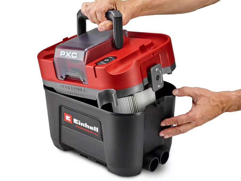 Einhell TP-VC 18/10 Li BL - Aspiratutto a batteria - 18V 4Ah