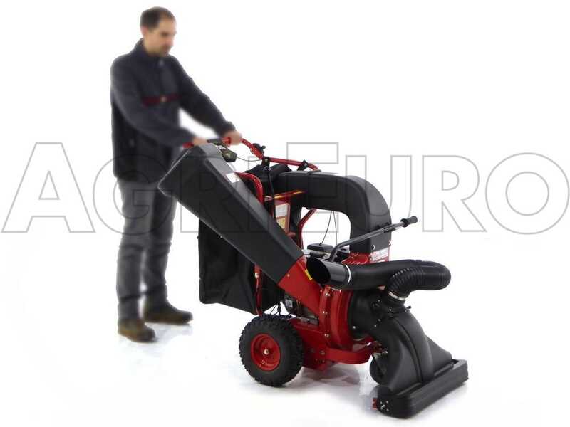 OUTLET - UTILIZZATO PER PROVA - GeoTech Pro LV650 SPBS Deluxe - Aspirafoglie-Biotrituratore trazionato a marce - B&amp;S Vanguard