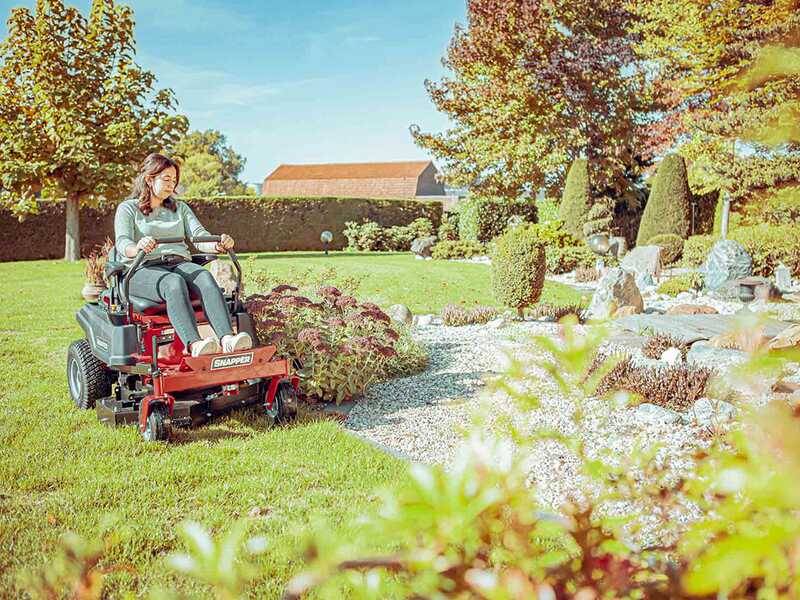 Snapper ZTX105RD - Trattorino rasaerba professionale a raggio zero - Scarico posteriore e mulching 50% - Motore B&amp;S 7220 EXi bicilindrico