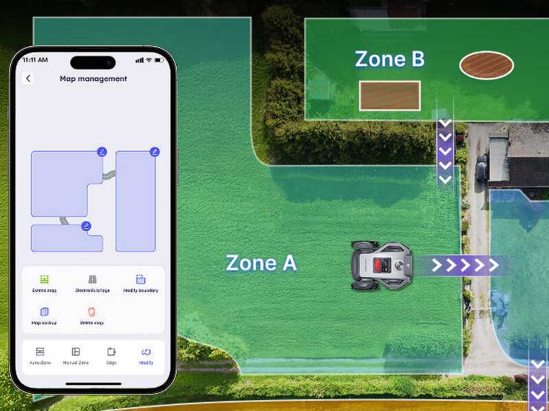 Anthbot M5 LiDAR - Robot tagliaerba - Senza impianto