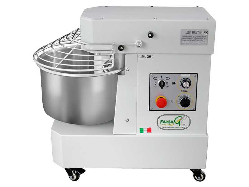 OUTLET - DA ESPOSIZINE - Famag IM 20/230 10 Velocit&agrave; HH - Impastatrice a spirale 20 Kg ad alta idratazione