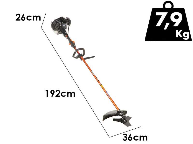 KAAZ V 430 S - Decespugliatore a scoppio - Motore Mitsubishi TLE 43