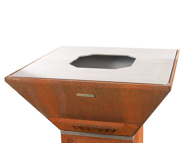 Colorado - Barbecue a legna in corten