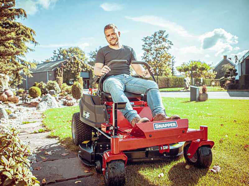 Snapper ZTX175RD - Trattorino rasaerba professionale a raggio zero - Scarico posteriore e mulching 50% - Motore B&amp;S 7220 EXi bicilindrico