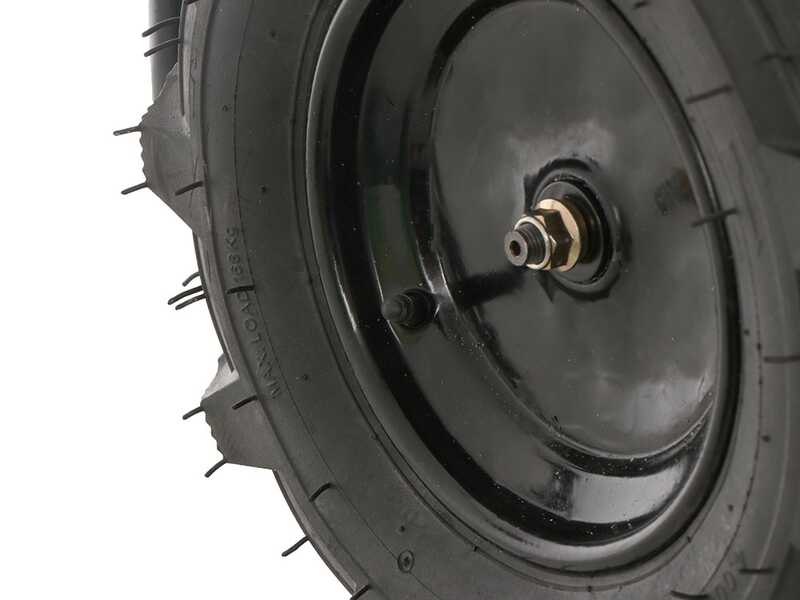 OUTLET - PICCOLI DIFETTI ESTETICI - GeoTech CAR 260T-100 - Carriola elettrica a batteria 40V 6Ah - Ruote traktor