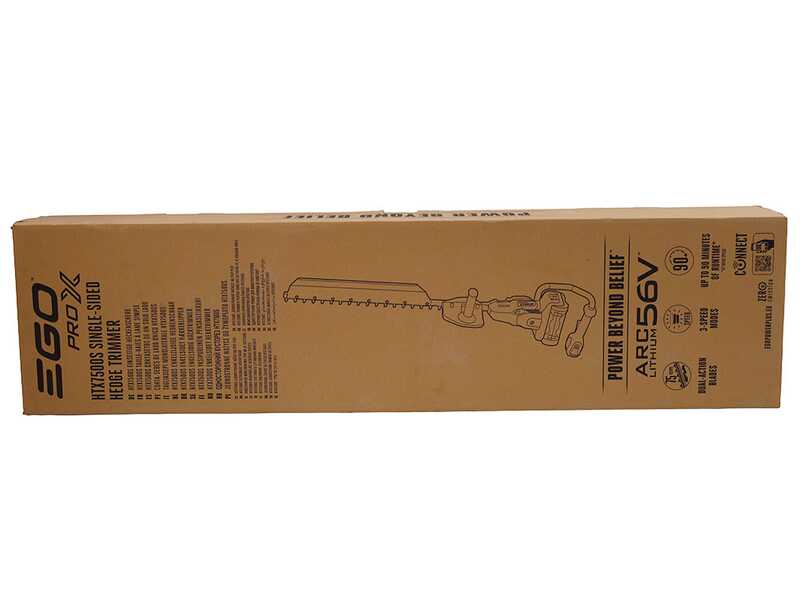 EGO HTX 7500 S - Tagliasiepi professionale a batteria - 56V -  Lama da 75cm - SENZA BATTERIA E CARICABATTERIA