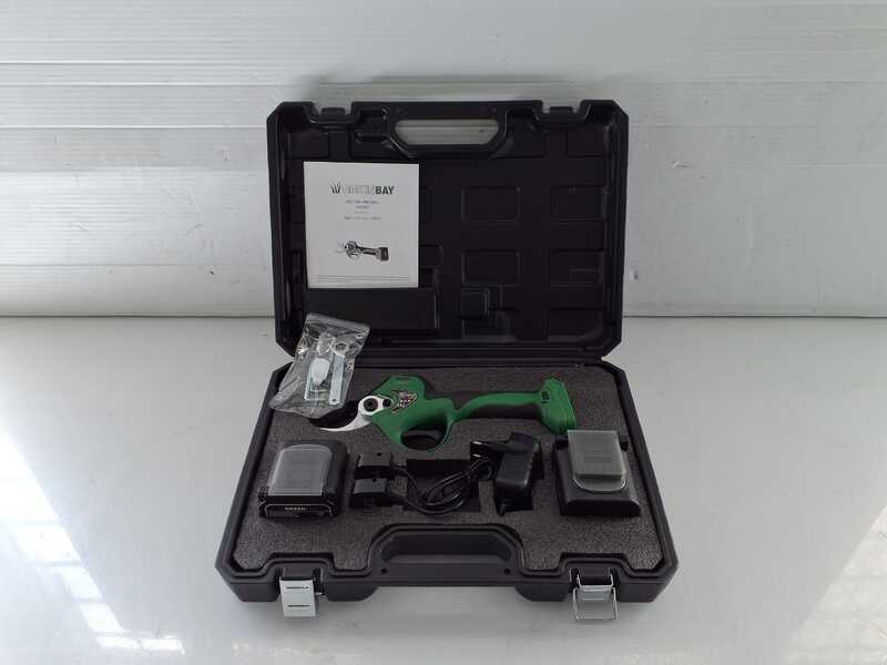 OUTLET - UTILIZZATO PER PROVA - GreenBay TopCut 40 - Forbice elettrica da potatura - 2x 21V 4Ah