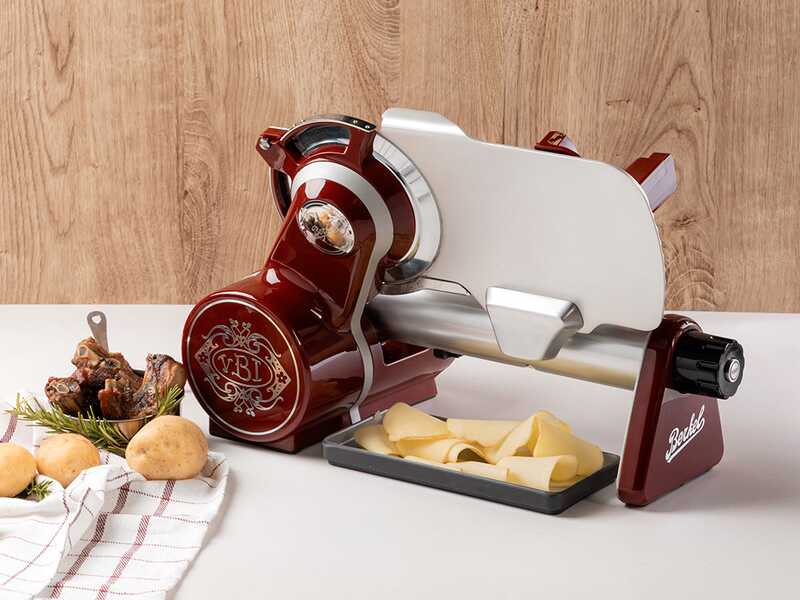 OUTLET - DA ESPOSIZIONE - Berkel Icon Line 170 Rosso - Affettatrice con lama 170 mm