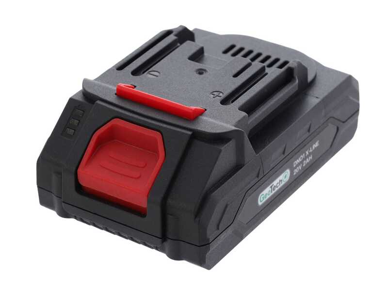 GeoTech X-Line BD-40V - Decespugliatore a batteria - 40V - 2x20V 2Ah
