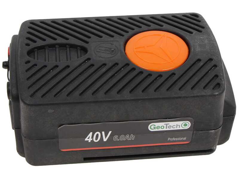 OUTLET - URILIZZATO PER PROVA - GeoTech CAR 260T-100 - Carriola elettrica a batteria 40V 6Ah - Ruote traktor