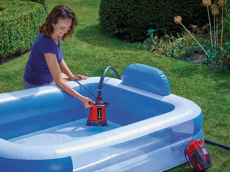 Einhell GE-DP 18/25 LL Li - Solo - Pompa a immersione acque scure - SENZA BATTERIA E CARICABATTERIA