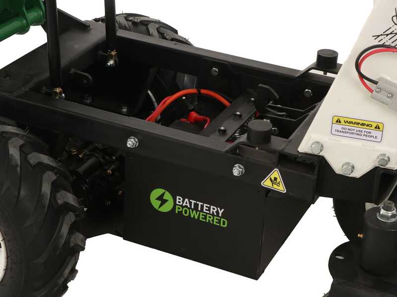 OUTLET - DA ESPOSIZIONE - GreenBay eDumper 500 - Motocarriola a batteria 48V 32Ah - Cassone dumper