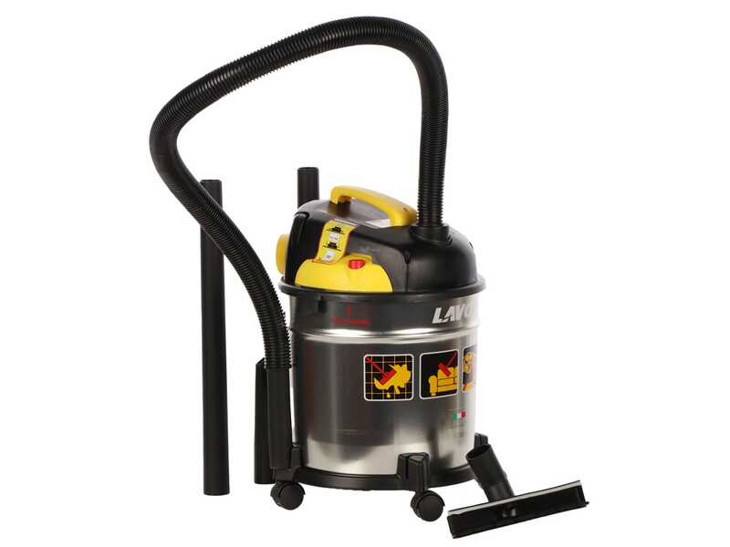 OUTLET - DIFETTI ESTETICI - Lavor VAC 20 S - Bidone aspirapolvere, aspiraliquidi e soffiante
