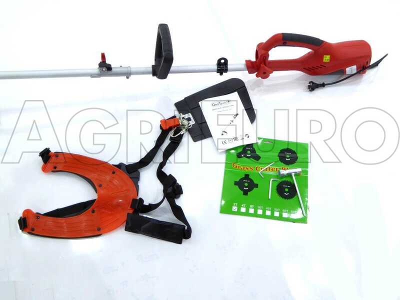 OULET - UTILIZZATO PER PROVA - GeoTech BC 1400 Combi - Decespugliatore elettrico - 1400 W