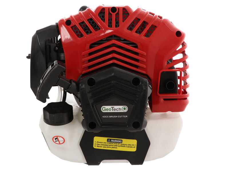 OUTLET - UTILIZZATO PER PROVA - GeoTech GT-2 43 L - Tagliasiepi a scoppio su asta di prolunga - Lama da 56 cm