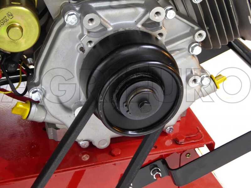 OUTLET - DIFETTI ESTETICI - GeoTech GS150EL - Biotrituratore a scoppio - Motore Loncin a benzina 15 HP - avviamento elettrico