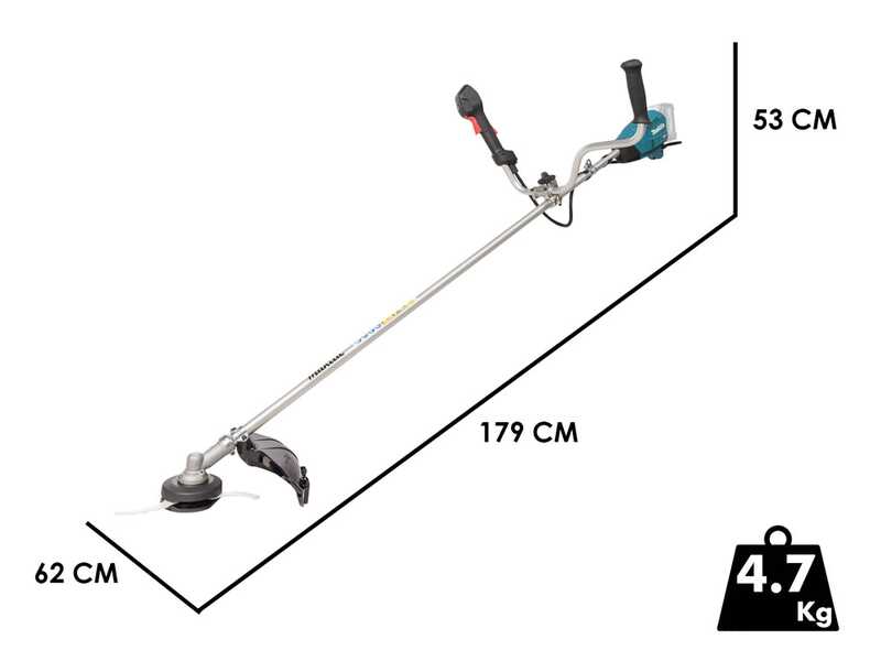 OUTLET - PICCOLI DIFETTI ESTETICI - Makita UR016GZ - Decespugliatore a batteria - 40V - SENZA BATTERIE E CARICABATTERIE