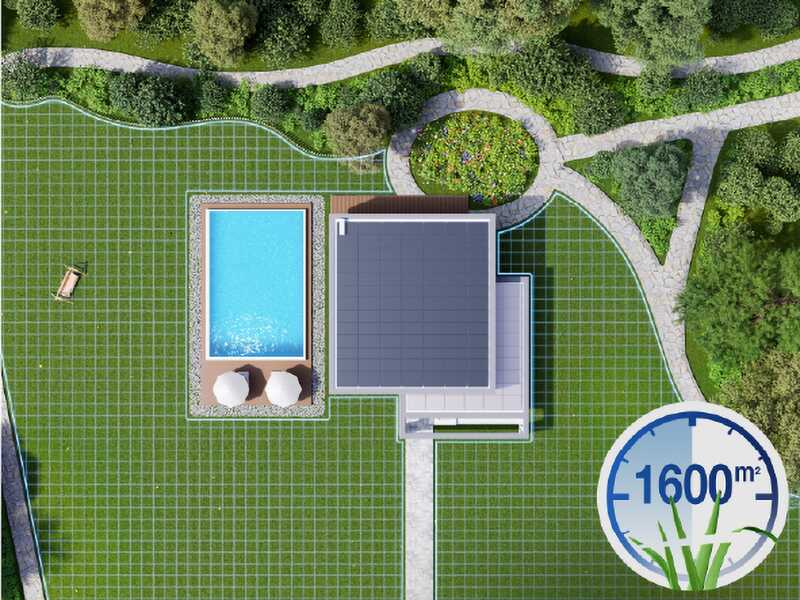 OUTLET - PICCOLI DIFETTI ESTETICI - Ecovacs Goat A1600 LiDAR PRO - Robot tagliaerba - Senza impianto