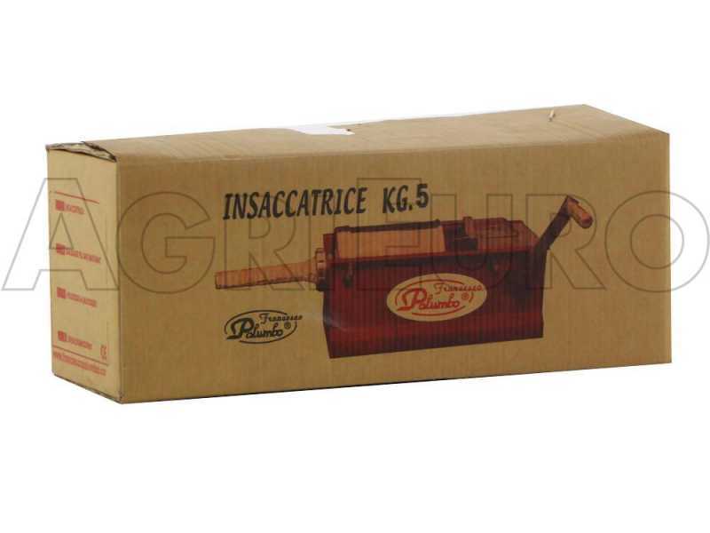 Palumbo Pavi 173 Rosso - Insaccatrice manuale 5 Kg - 2 velocit&agrave;