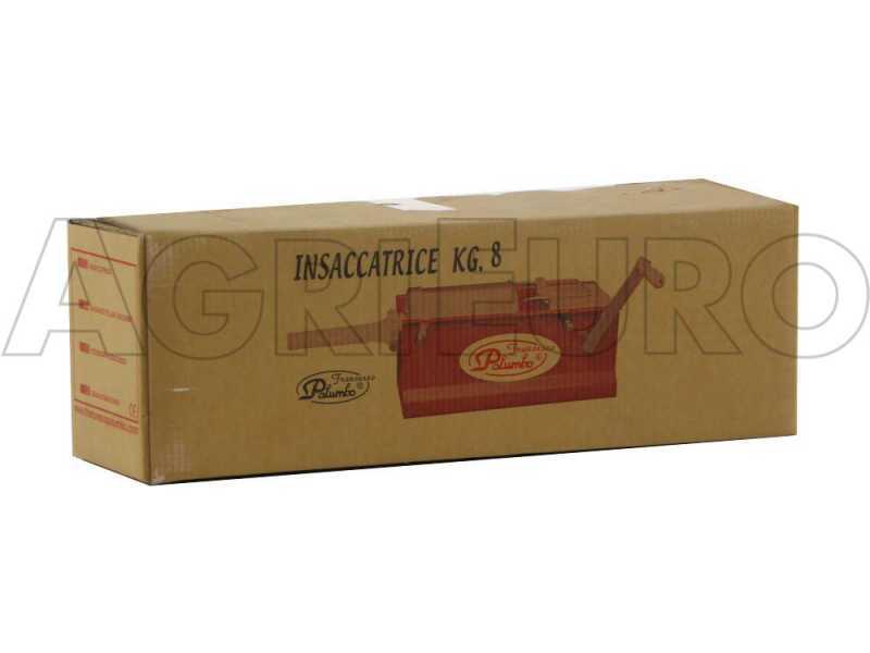 Palumbo Pavi 177 INOX - Insaccatrice manuale per salumi 8 Kg - 2 Velocit&agrave;