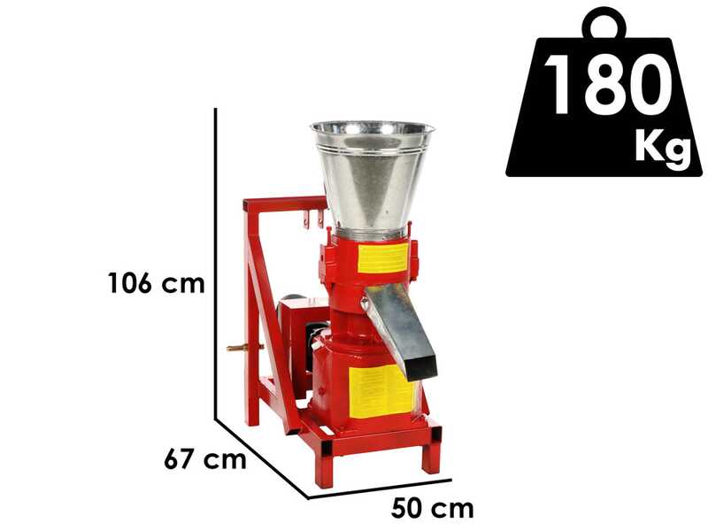 GeoTech Pro TWPM230 - Pellettatrice a trattore - Produzione del pellet da riscaldamento