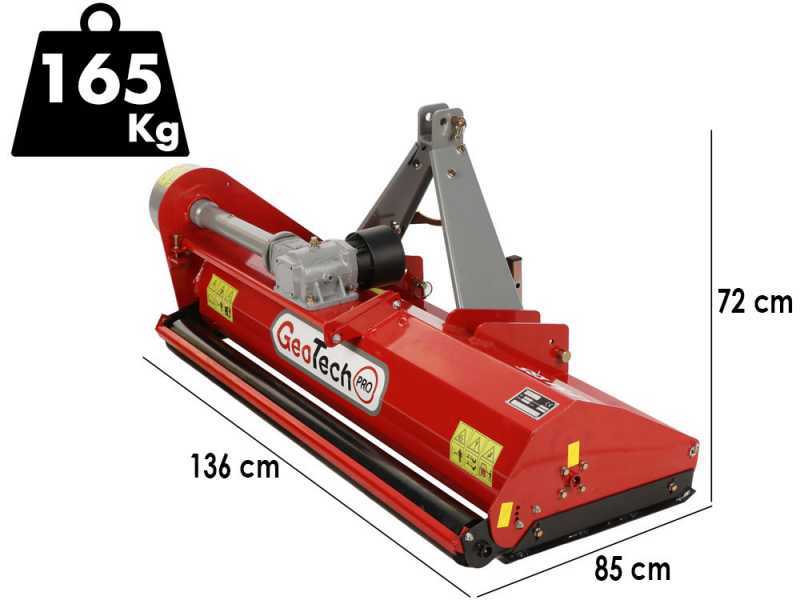 GeoTech Pro LFM125 - Trinciaerba per trattore - Serie leggera