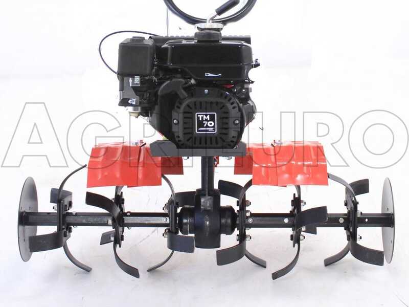 Eurosystems Euro 102 - Motozappa a benzina 7 HP - Motore Loncin TM 70