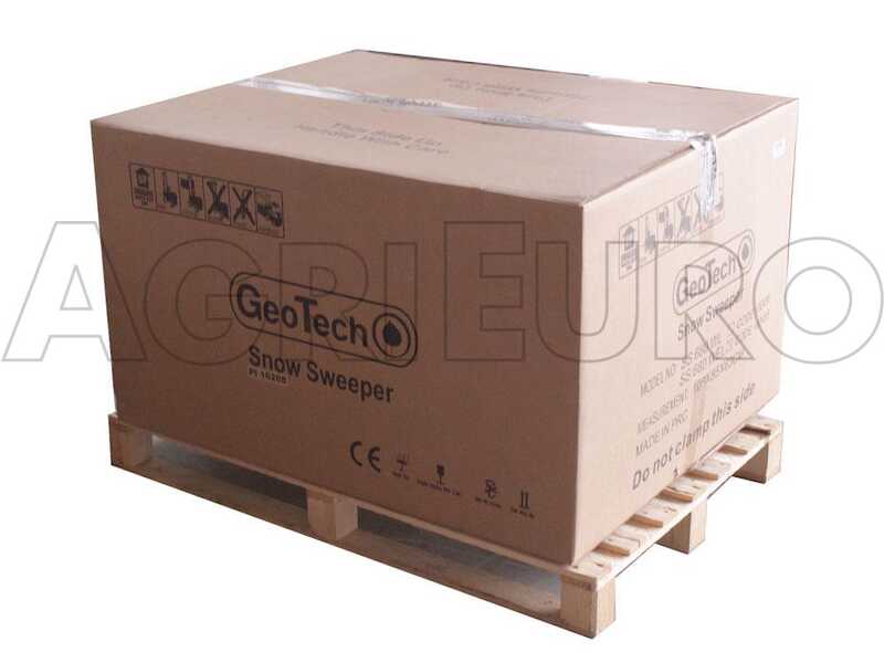 GeoTech SS 680 WL EVO - Motospazzatrice multifunzione - Box di raccolta