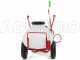 Pompa irroratrice elettrica carrellata M2017012 - A batteria 12V - 70L PRO