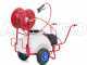 Pompa irroratrice elettrica carrellata M2017012 - Con gancio - A batteria 12V - 70L PRO
