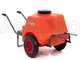 Kit motopompa irroratrice Comet MC 25 Honda GP 160 e carrello Dal Degan con serbatoio 150 lt