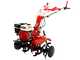 GeoTech Pro PGT 900 - Motozappa a benzina 7 HP con cambio 2+1 e trasmissione a ingranaggi