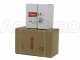 Reber 9000NP - Passapomodoro N.5 INOX - Motore ad induzione professionale da 1200W - Motoriduttore standard