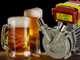 Rover Novax 25 B - Pompa elettrica da travaso - Elettropompa per liquidi caldi e birra - Monofase - 230V