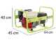 Pramac E 4000 - Generatore di corrente 3 kW - Continua 2.6 kW Monofase