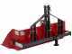 GeoTech 120 cm - Paletta posteriore per trattore - Serie media - Portata 300 Kg