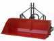 GeoTech 200 cm - Paletta idraulica per trattore - Serie pesante - Portata 700 Kg