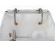 Grifo 2 attacchi - Riempitrice manuale con beccucci inox e serbatoio in plastica