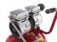 GeoTech S-AC50V-8-10 - Compressore aria elettrico oilless - Motore 1 HP - 50 lt Verticale Silenziato