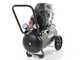 Nuair Sil Air 244/24 - Compressore aria elettrico monofase silenziato, oil-less  - Motore 1.5 HP - 24 lt