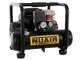 Nuair SIL 244/6 - Compressore aria elettrico portatile monofase silenziato, oil-less  - Motore 1.5 HP - 6 lt
